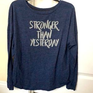 Graphic Long Sleeve Tee!